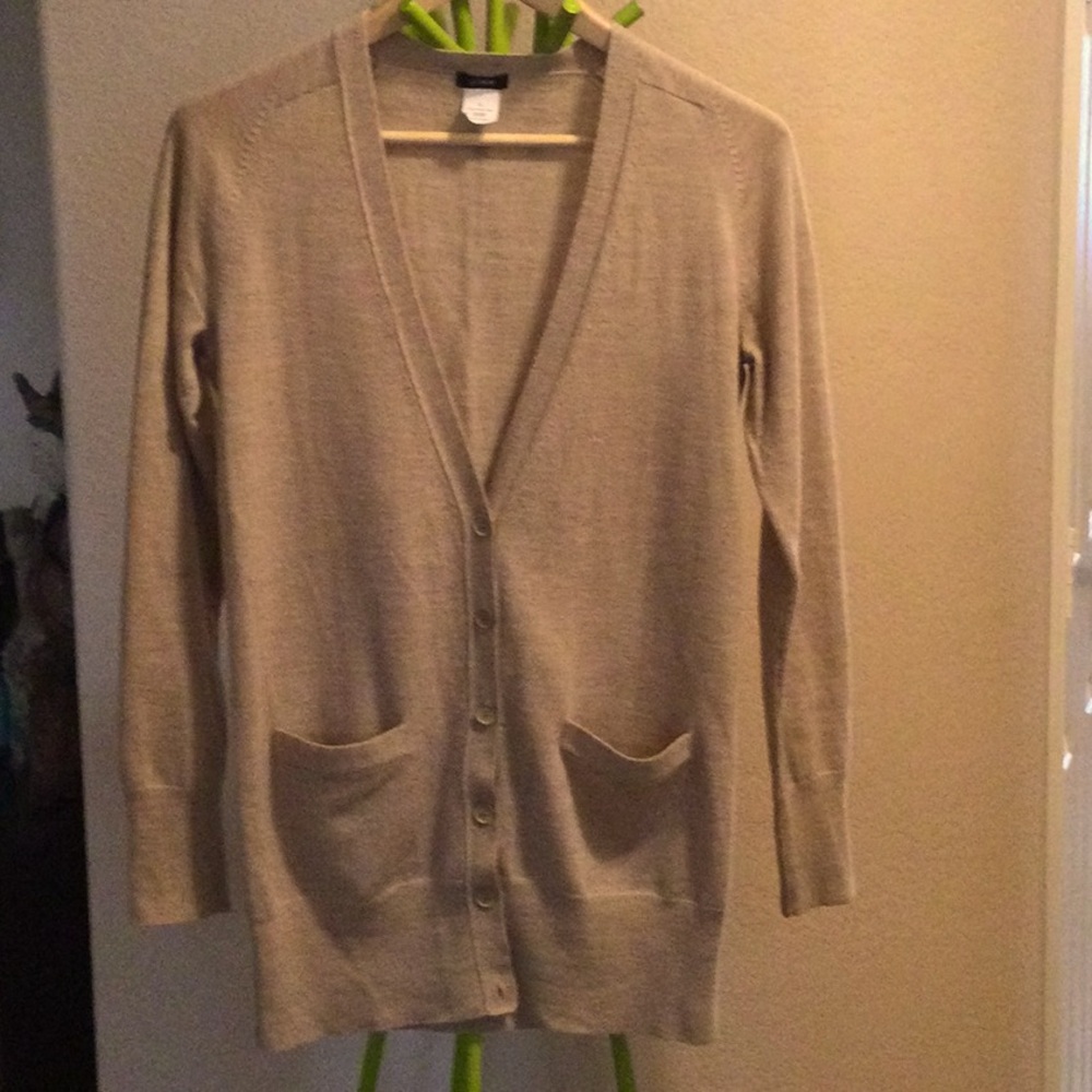 J Crew merino cardigan